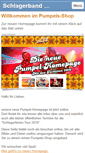 Mobile Screenshot of papis-pumpels-fanshop.de